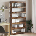 Bücherregal Geräucherte Eiche 100 x 30 x 198 cm Holzwerkstoff