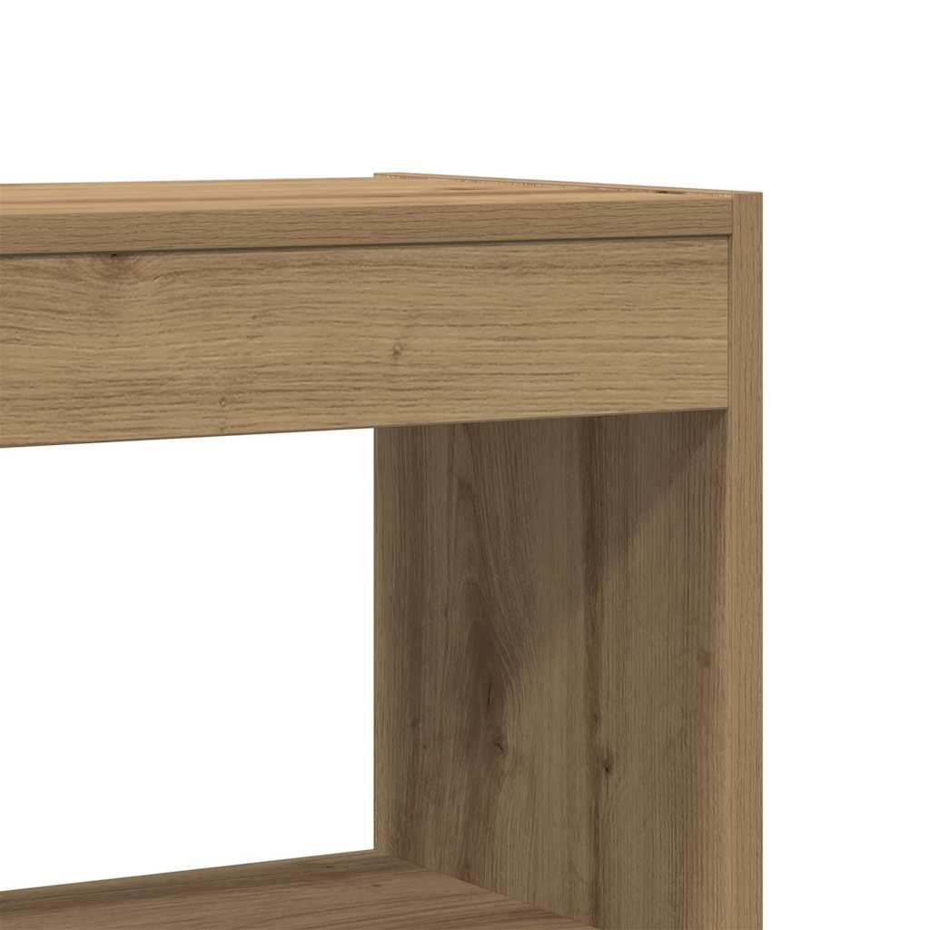 Bücherregal Artisan-Eiche 100 x 30 x 198 cm Holzwerkstoff