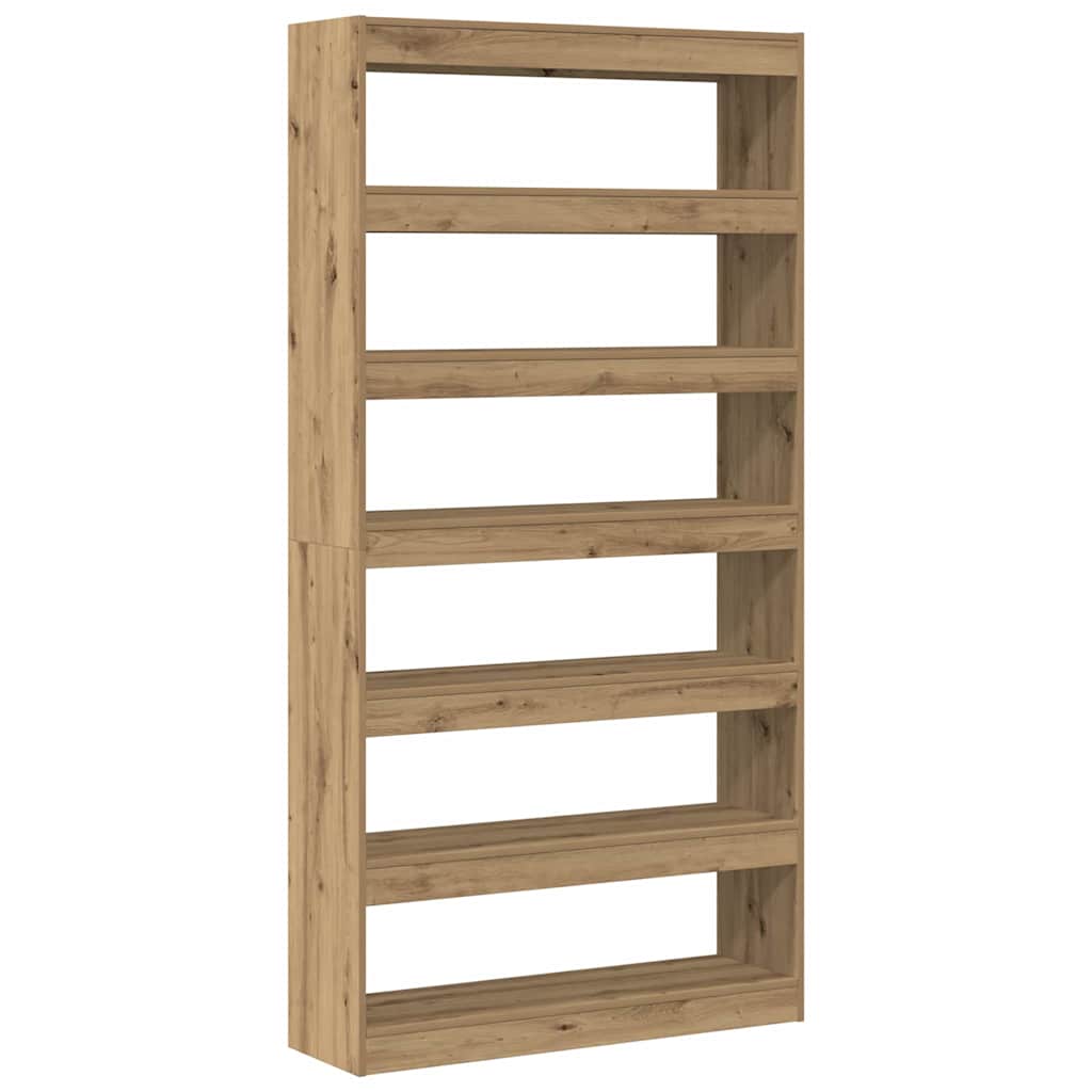 Bücherregal Artisan-Eiche 100 x 30 x 198 cm Holzwerkstoff