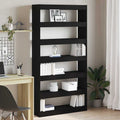 Bücherregal Schwarze Eiche 100 x 30 x 198 cm Holzwerkstoff