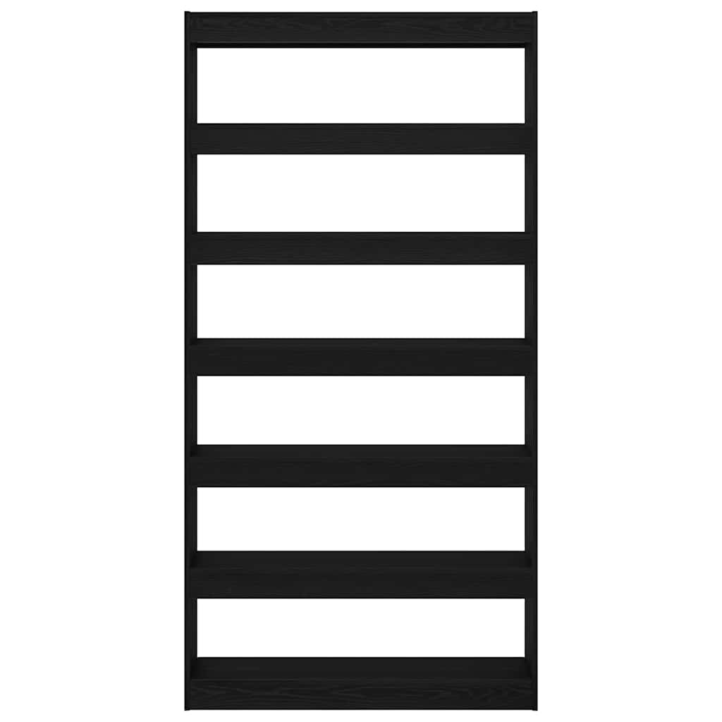 Bücherregal Schwarze Eiche 100 x 30 x 198 cm Holzwerkstoff