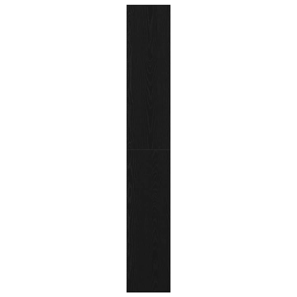 Bücherregal Schwarze Eiche 100 x 30 x 198 cm Holzwerkstoff