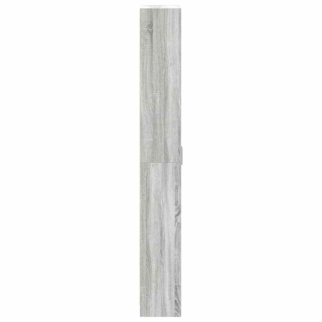 Kleiderschrank Graues Sonoma 55 x 25 x 189 cm Holzwerkstoff
