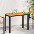 Tischplatte Öl-Natur 80 x 40 x 2 cm Massivholz Akazie
