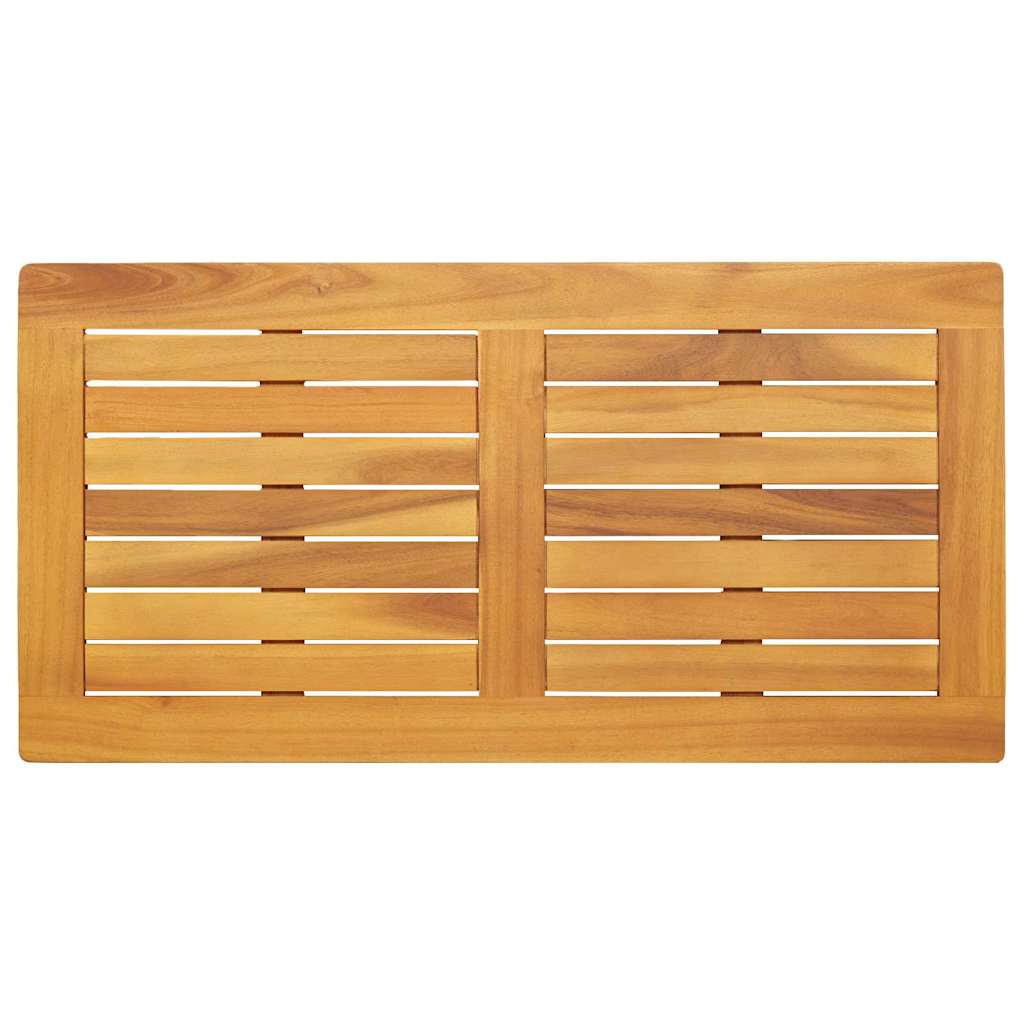 Tischplatte Öl-Natur 90 x 45 x 2 cm Massivholz Akazie