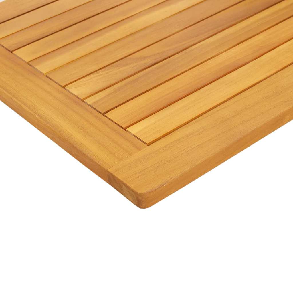 Tischplatte Öl-Natur 100 x 50 x 2 cm Massivholz Akazie