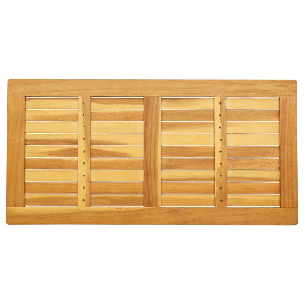 Tischplatte Öl-Natur 100 x 50 x 2 cm Massivholz Akazie