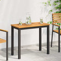 Tischplatte Öl-Natur 100 x 50 x 2 cm Massivholz Akazie