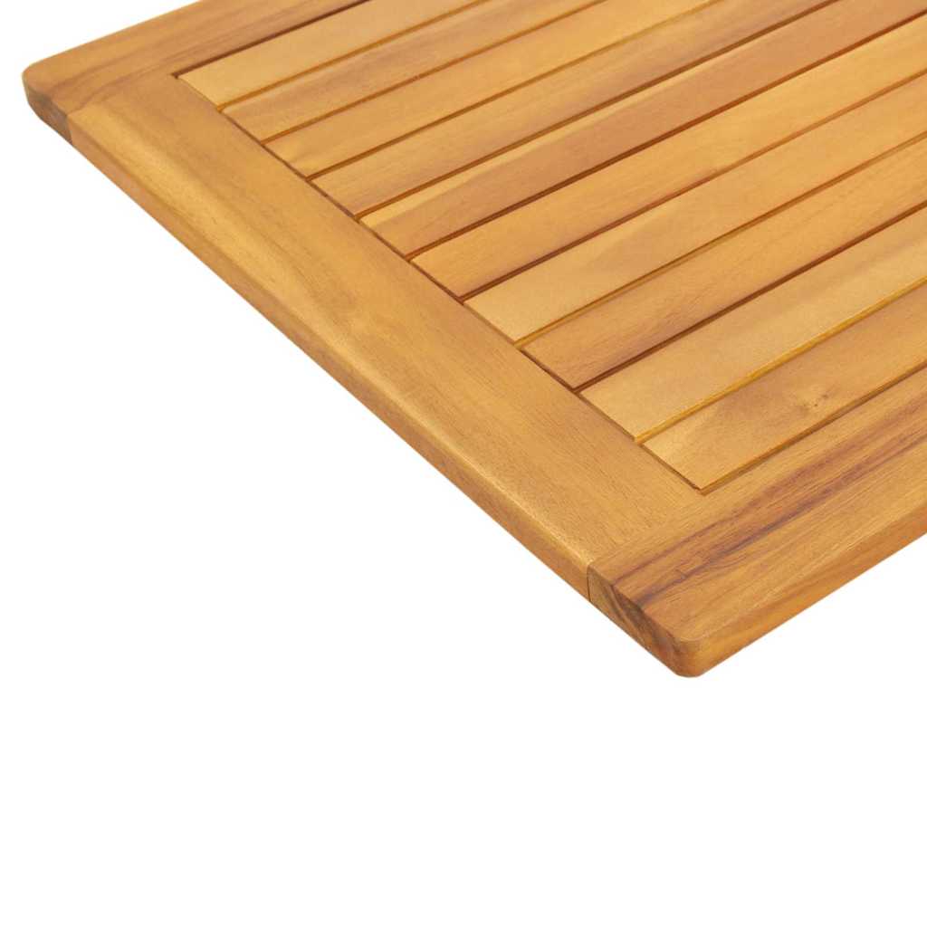 Tischplatte Öl-Natur 110 x 55 x 2 cm Massivholz Akazie