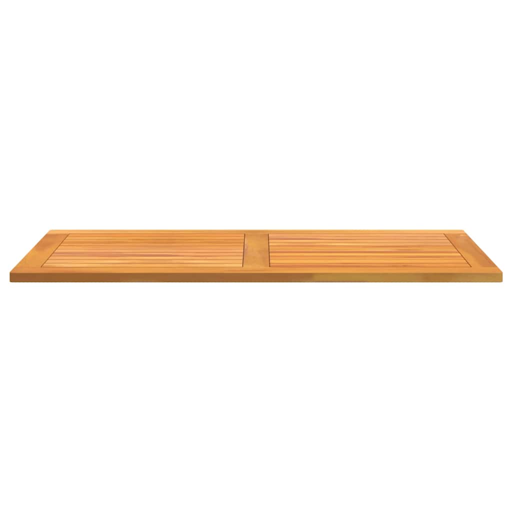 Tischplatte Öl-Natur 110 x 55 x 2 cm Massivholz Akazie