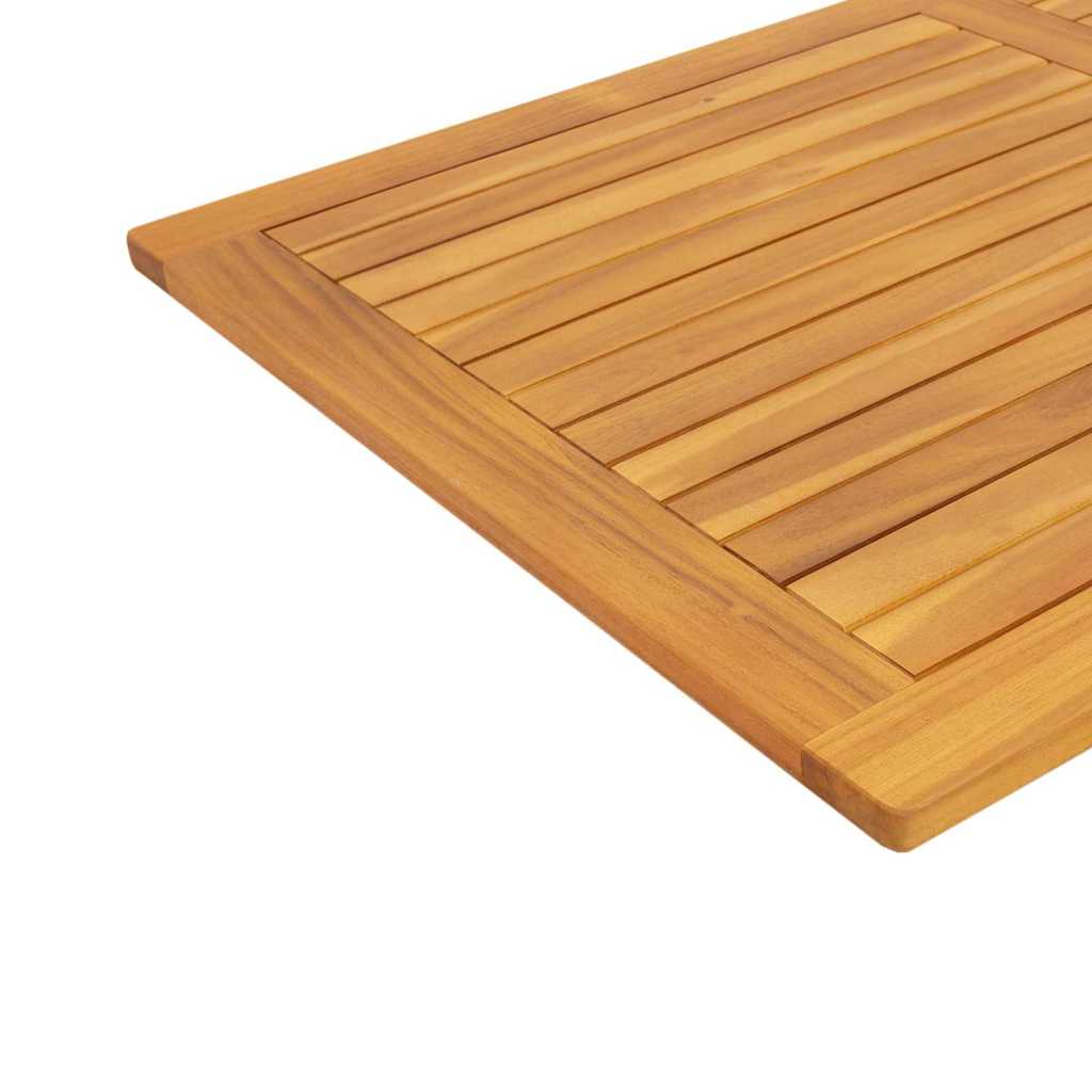 Tischplatte Öl-Natur 120 x 70 x 2 cm Massivholz Akazie