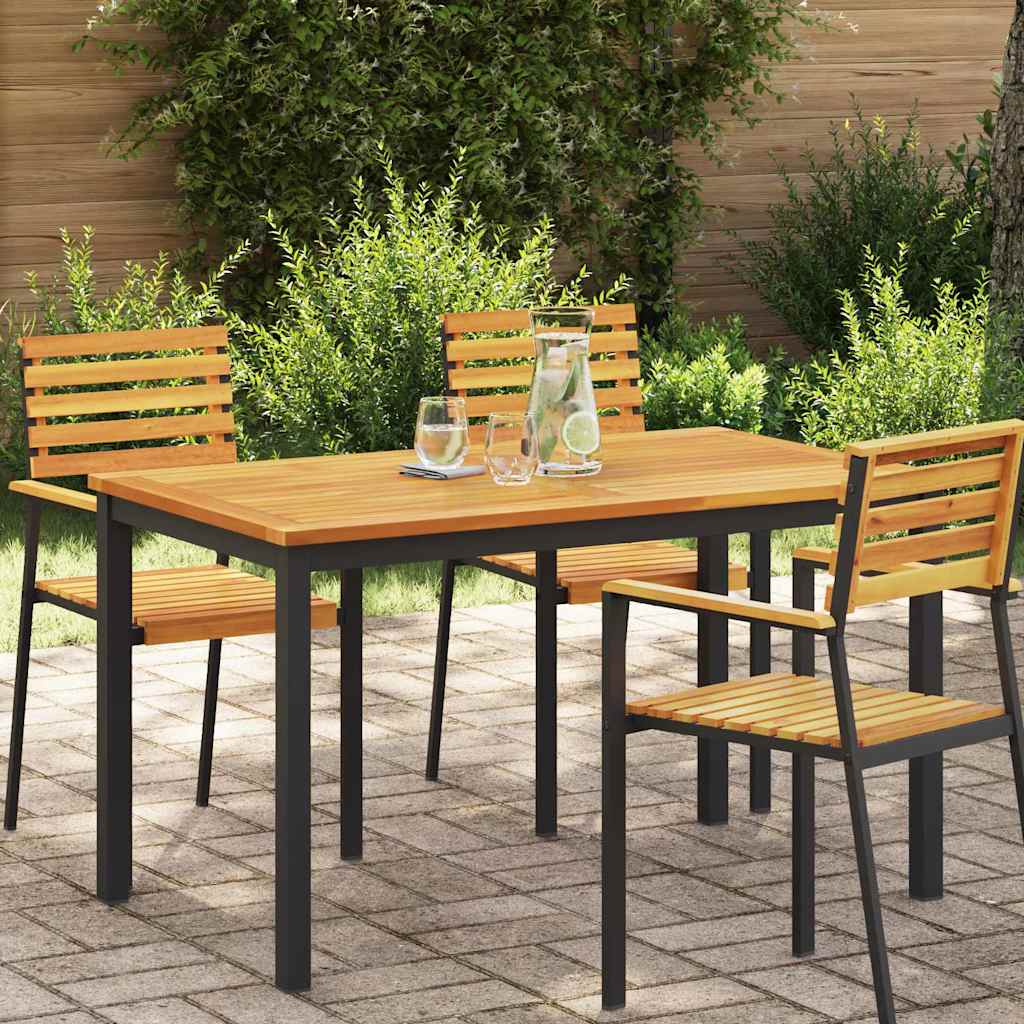 Tischplatte Öl-Natur 120 x 70 x 2 cm Massivholz Akazie