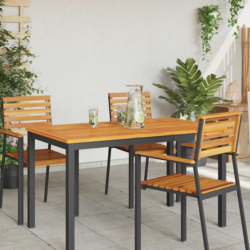 Tischplatte Öl-Natur 120 x 70 x 2 cm Massivholz Akazie