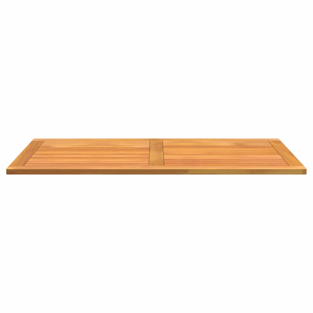 Tischplatte Öl-Natur 120 x 70 x 2 cm Massivholz Akazie