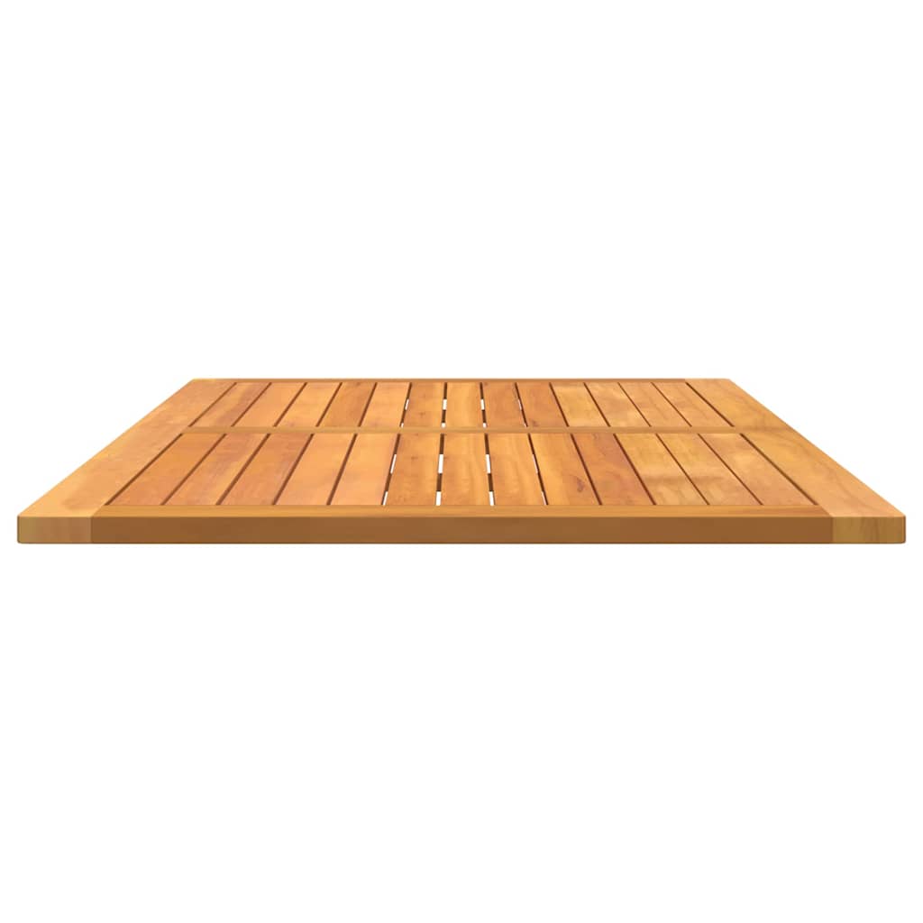 Tischplatte Öl-Natur 120 x 70 x 2 cm Massivholz Akazie