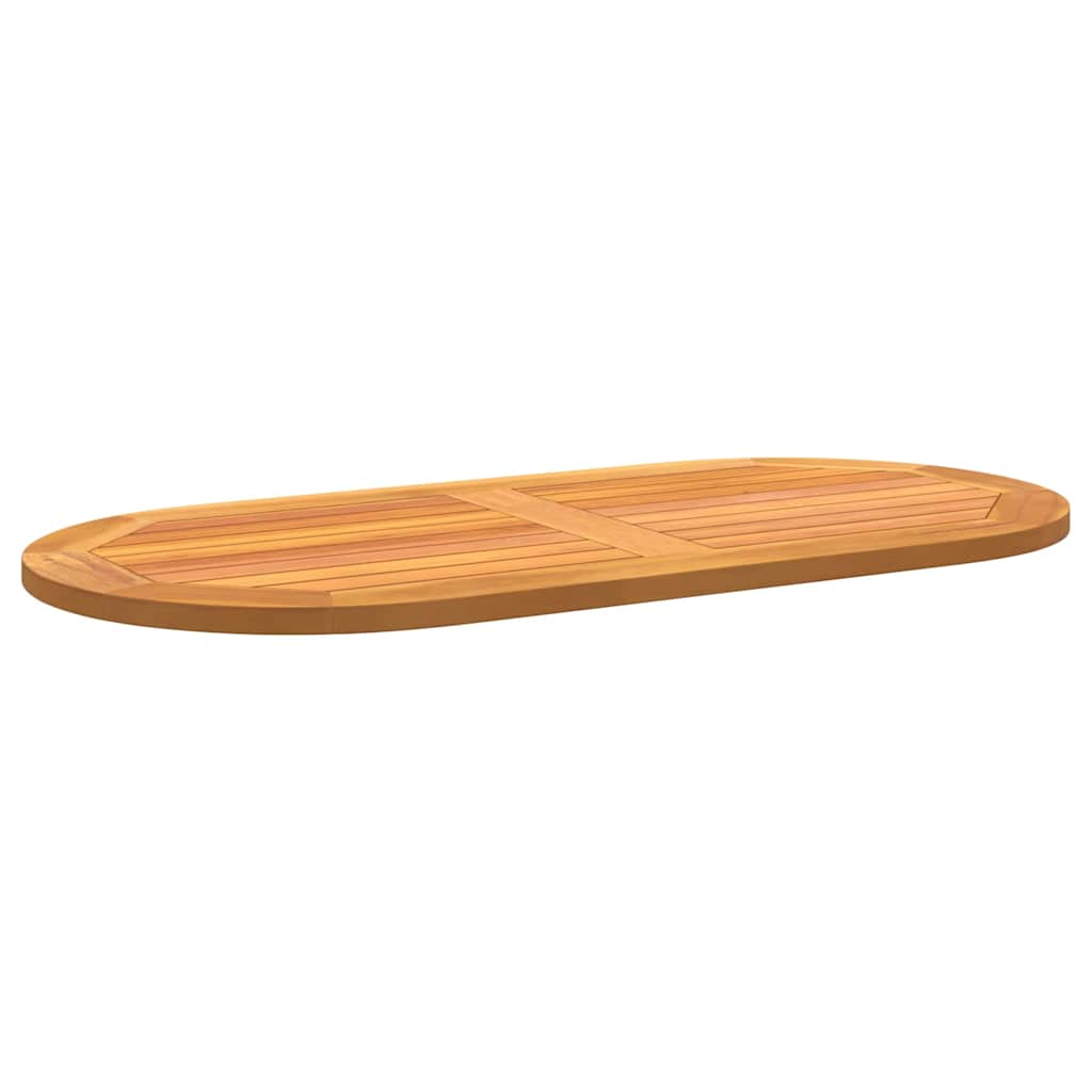 Tischplatte Öl-Natur 100 x 50 x 2 cm Massivholz Akazie