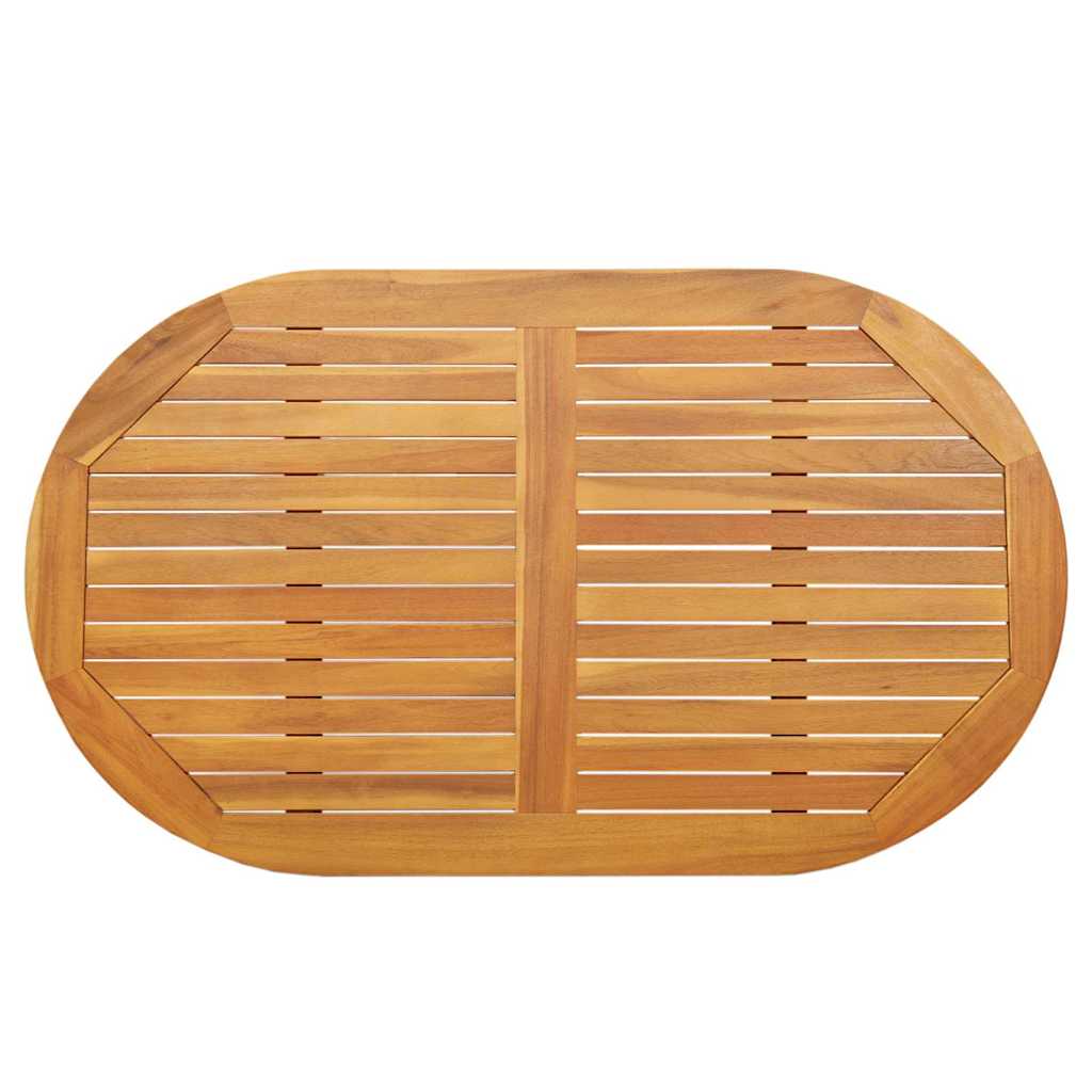 Tischplatte Öl-Natur 120 x 70 x 2 cm Massivholz Akazie