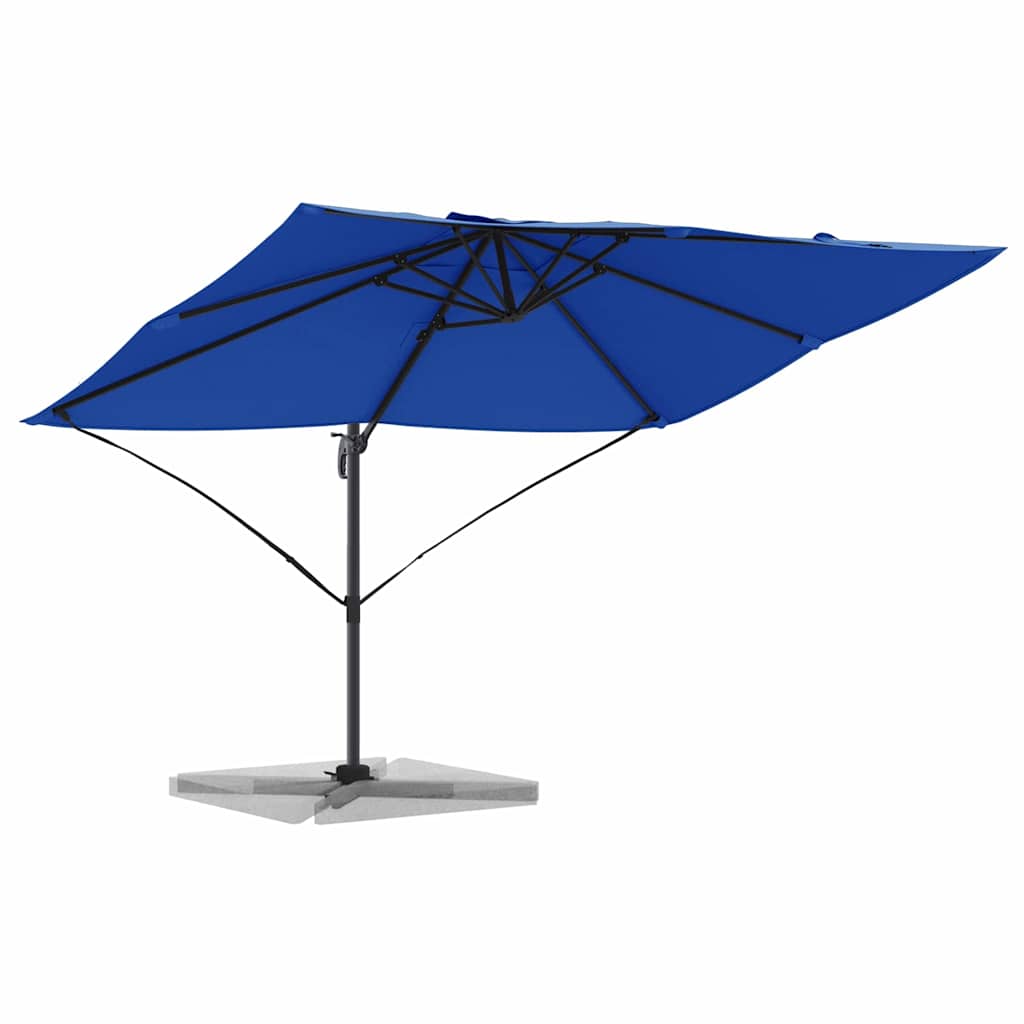 Sonnenschirm Azurblau 351 x 250 x 260 cm