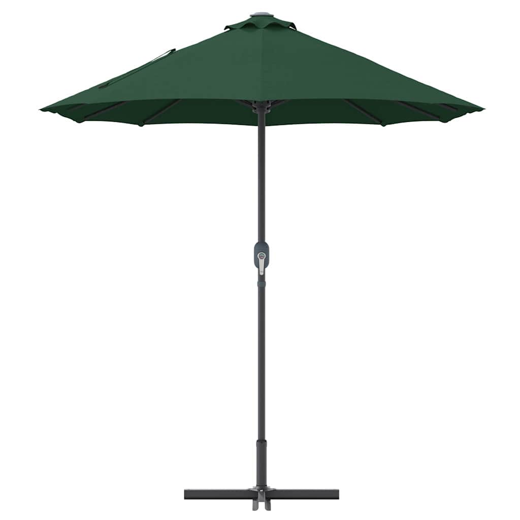 Garten-Sonnenschirm Grün 370 x 197 x 239 cm