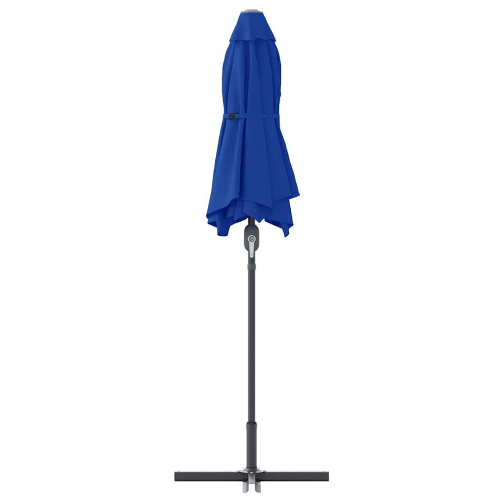 Garten-Sonnenschirm Azurblau 370 x 197 x 239 cm