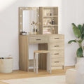 Schminktisch 2 pcs Braun 50 x 41 x 135 cm Holzwerkstoff