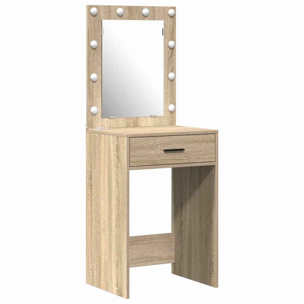 Schminktisch 2 pcs Braun 50 x 41 x 135 cm Holzwerkstoff