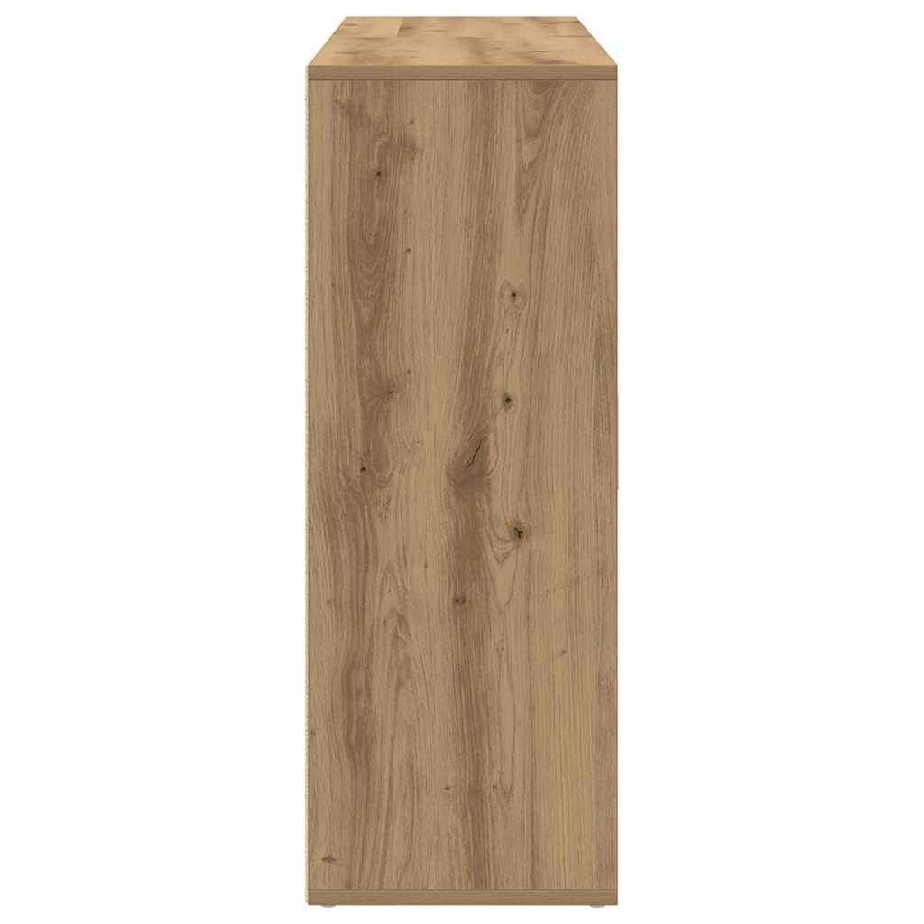 Sideboard 2 pcs Artisan-Eiche 60 x 31 x 84 cm Holzwerkstoff