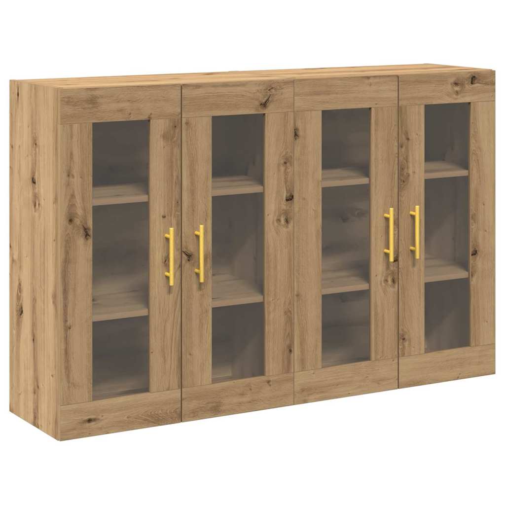 Wandschränke 2 pcs Artisan-Eiche 69,5 x 34 x 90 cm