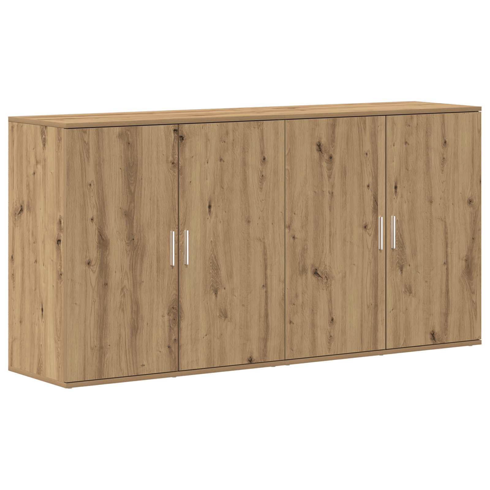 Sideboard 2 pcs Artisan-Eiche 79 x 38 x 80 cm Holzwerkstoff