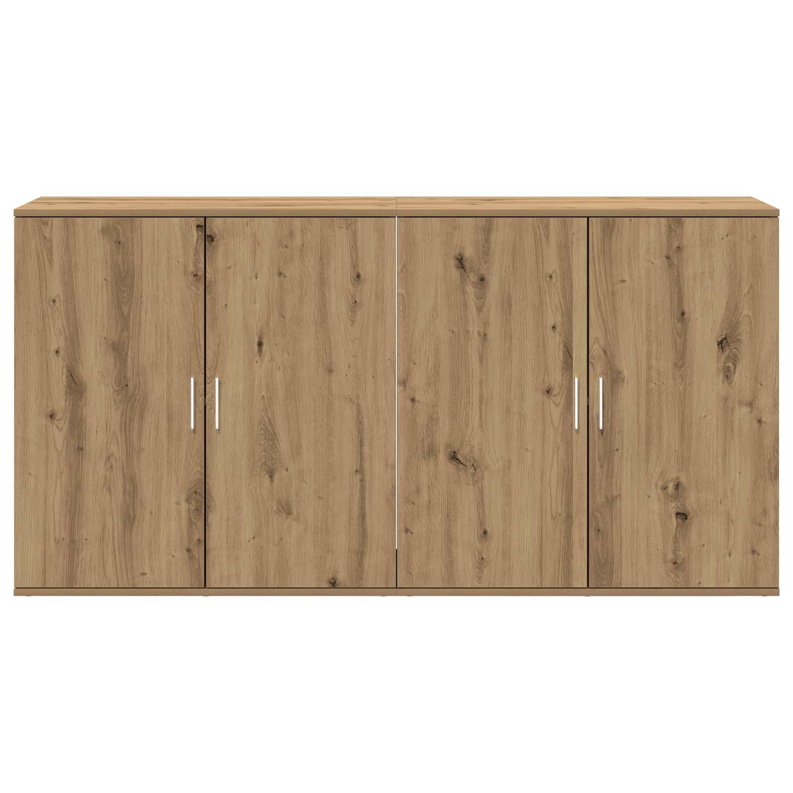 Sideboard 2 pcs Artisan-Eiche 79 x 38 x 80 cm Holzwerkstoff