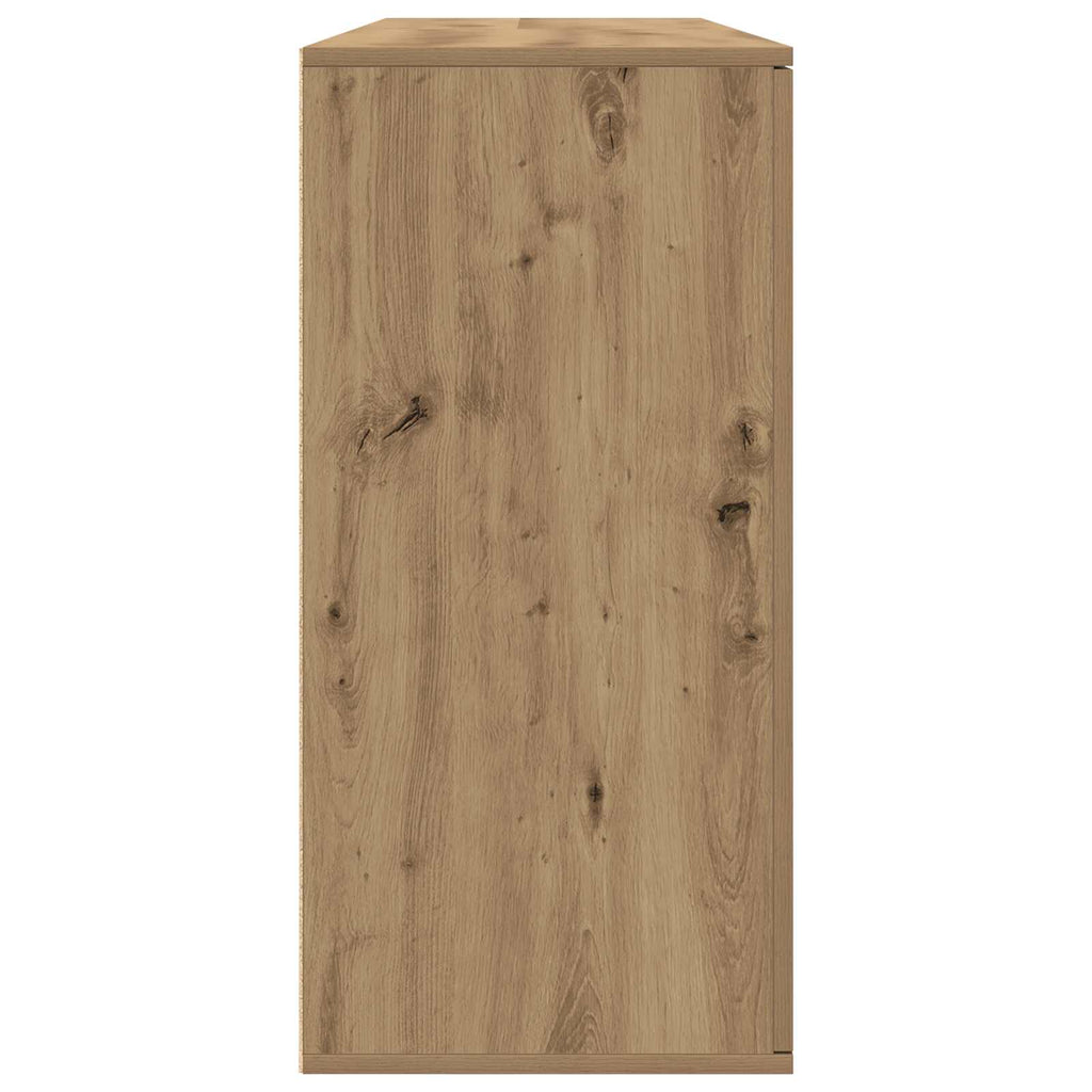 Sideboard 2 pcs Artisan-Eiche 79 x 38 x 80 cm Holzwerkstoff