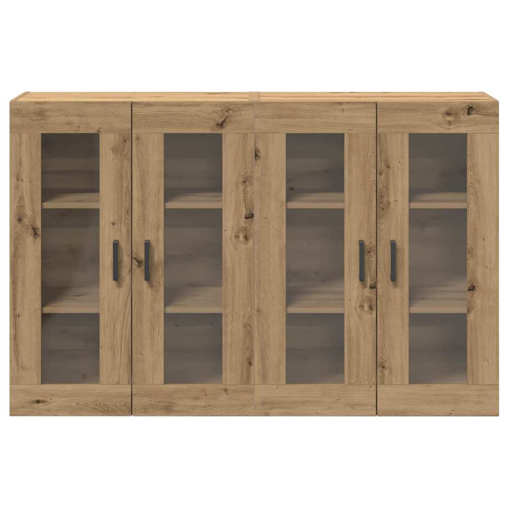 Wandschränke 2 pcs Artisan-Eiche 69,5 x 34 x 90 cm