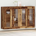 Wandschränke 2 pcs Altholz 69,5 x 34 x 90 cm Holzwerkstoff