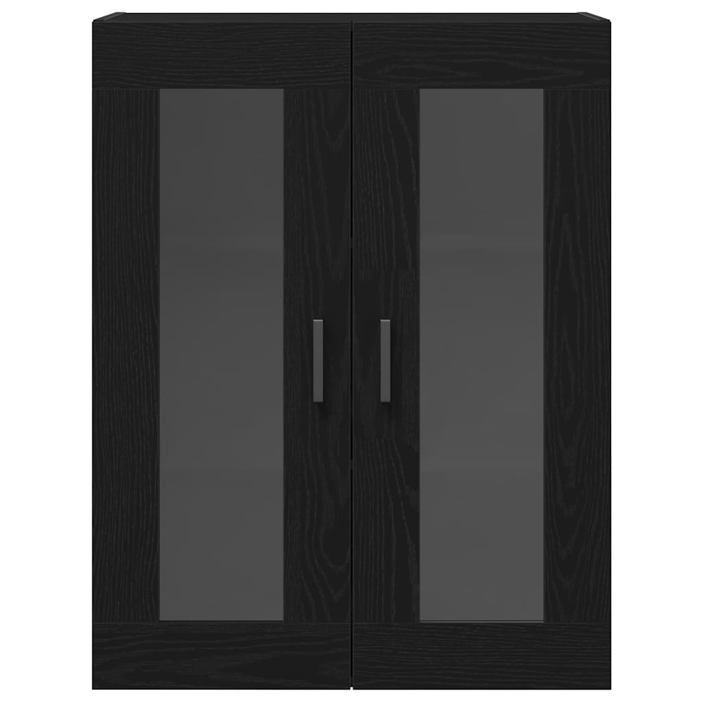 Highboard 2 pcs Schwarz Eichen-Optik 69,5 x 34 x 180 cm