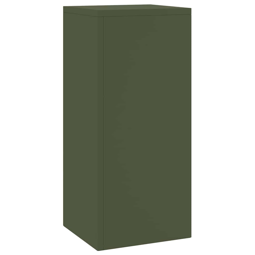 Pflanzenständer 2 pcs Olivgrün 24 x 24 x 55 cm Stahl