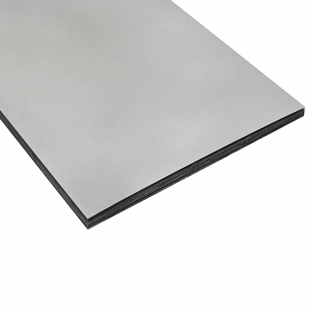 Pflanzenständer 2 pcs Silber 24 x 24 x 55 cm Verzinkter Stahl