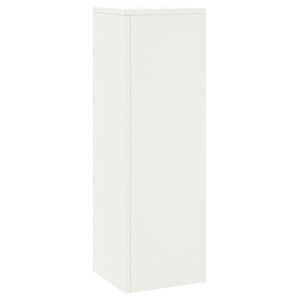 Pflanzenständer 2 pcs Weiß 24 x 24 x 75 cm Stahl