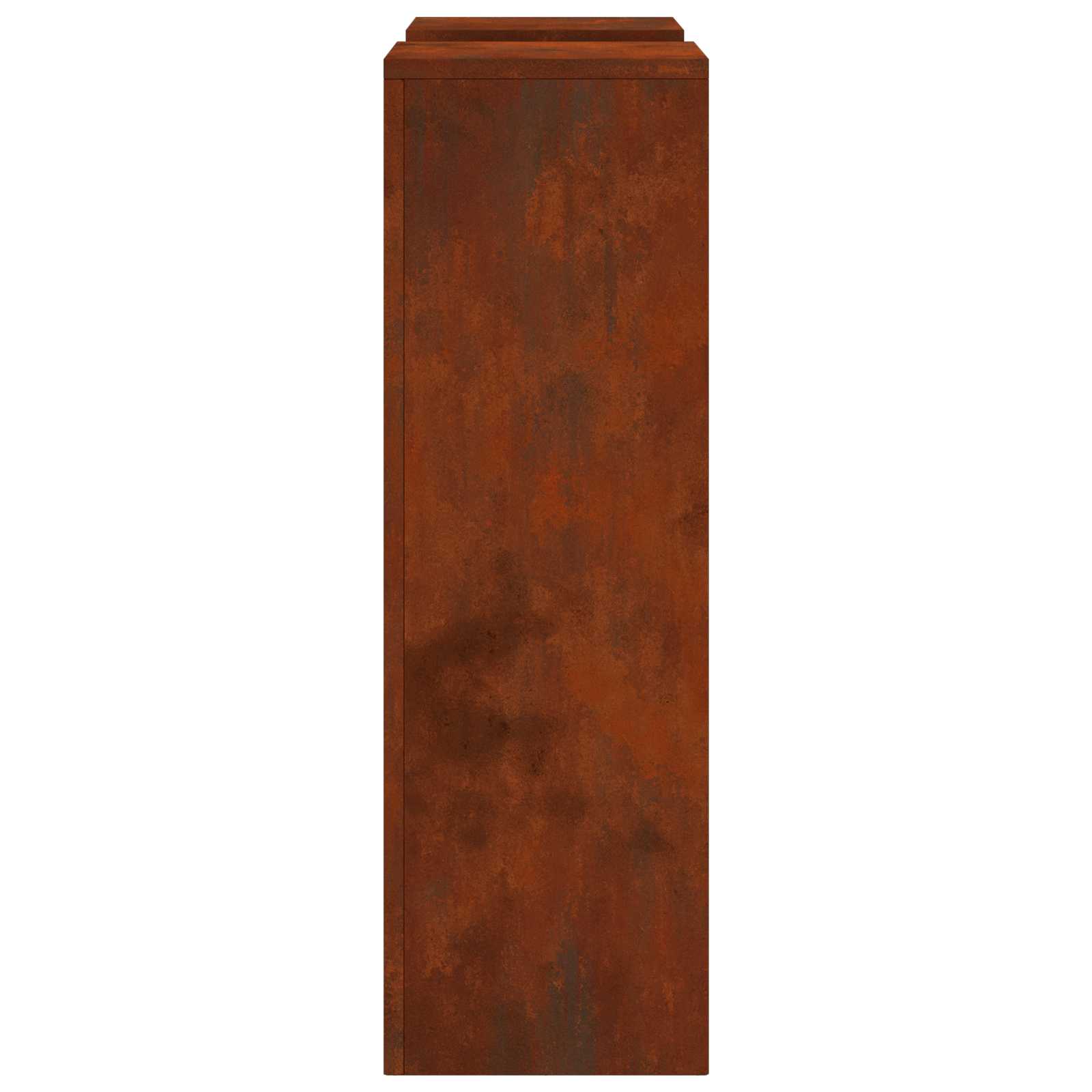 Pflanzenständer 2 pcs Rostig 24 x 24 x 75 cm Wetterfeststahl