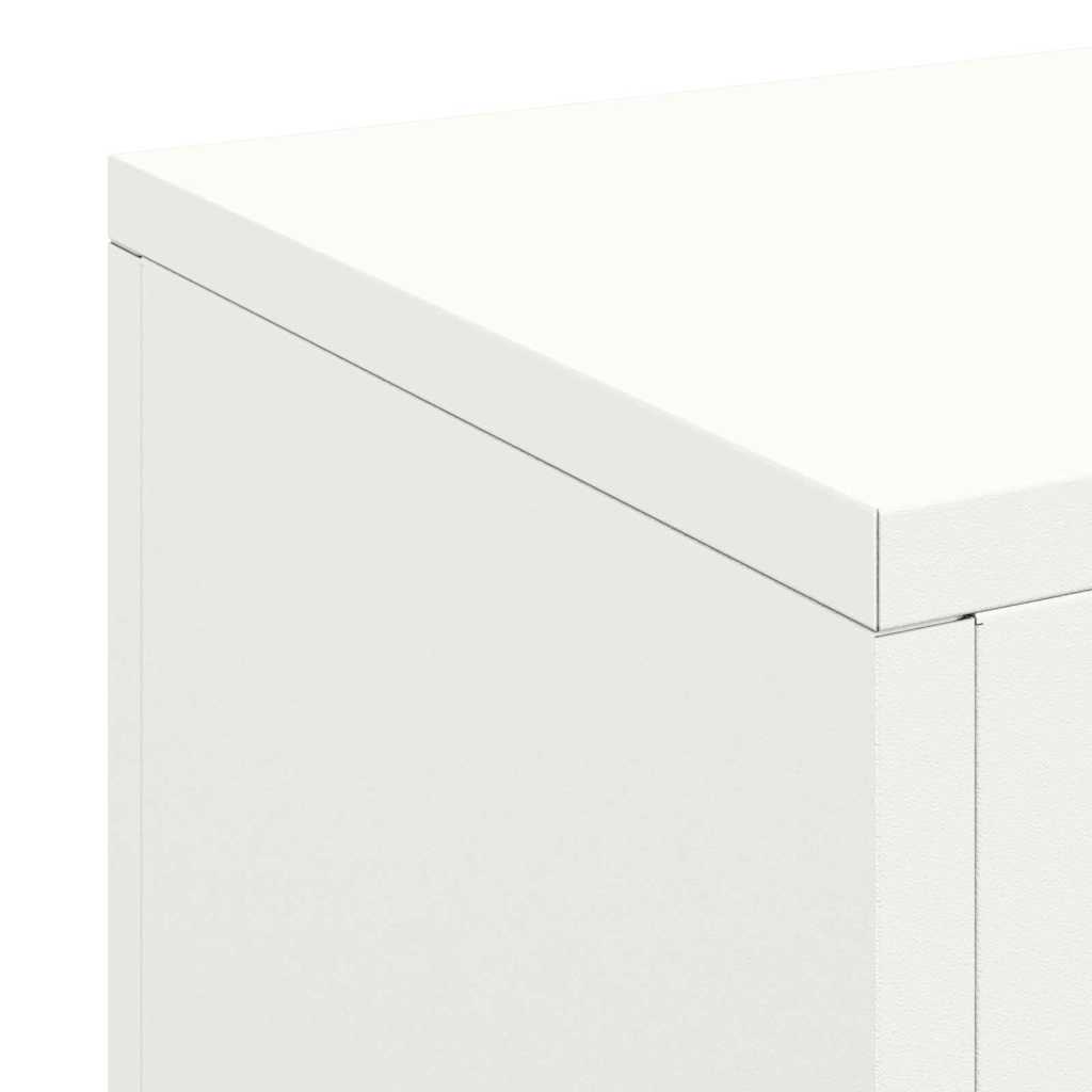 Pflanzenständer 3 pcs Weiß Stahl