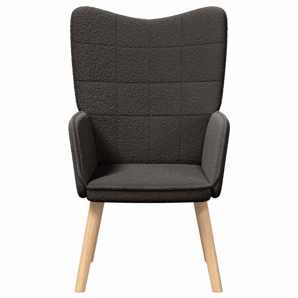 Sessel Dunkelgrau 62 x 67 x 95,5 cm Sherpa-Stoff