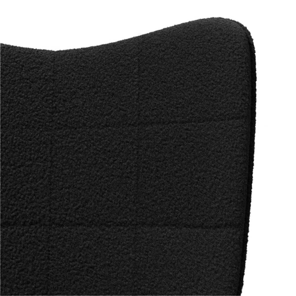 Sessel Schwarz 62 x 67 x 95,5 cm Sherpa-Stoff