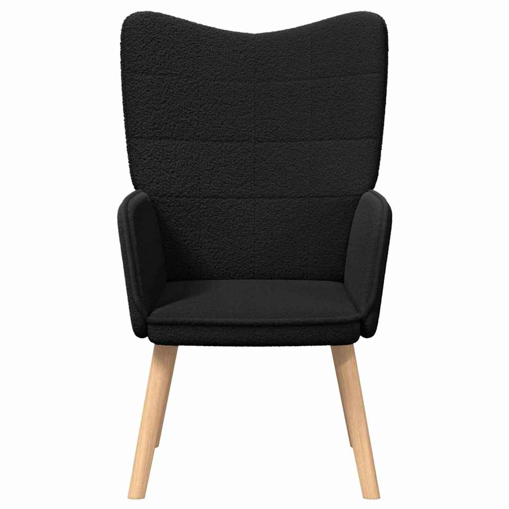 Sessel Schwarz 62 x 67 x 95,5 cm Sherpa-Stoff