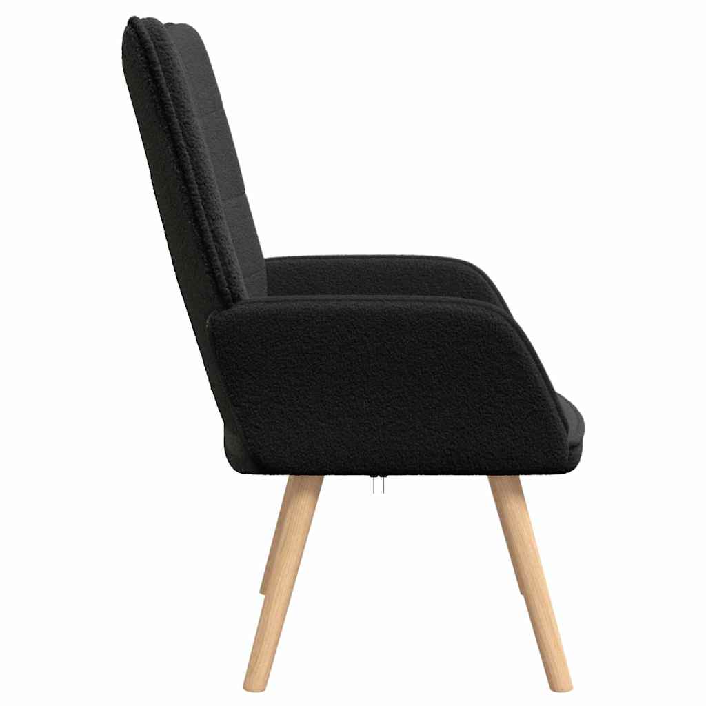 Sessel Schwarz 62 x 67 x 95,5 cm Sherpa-Stoff