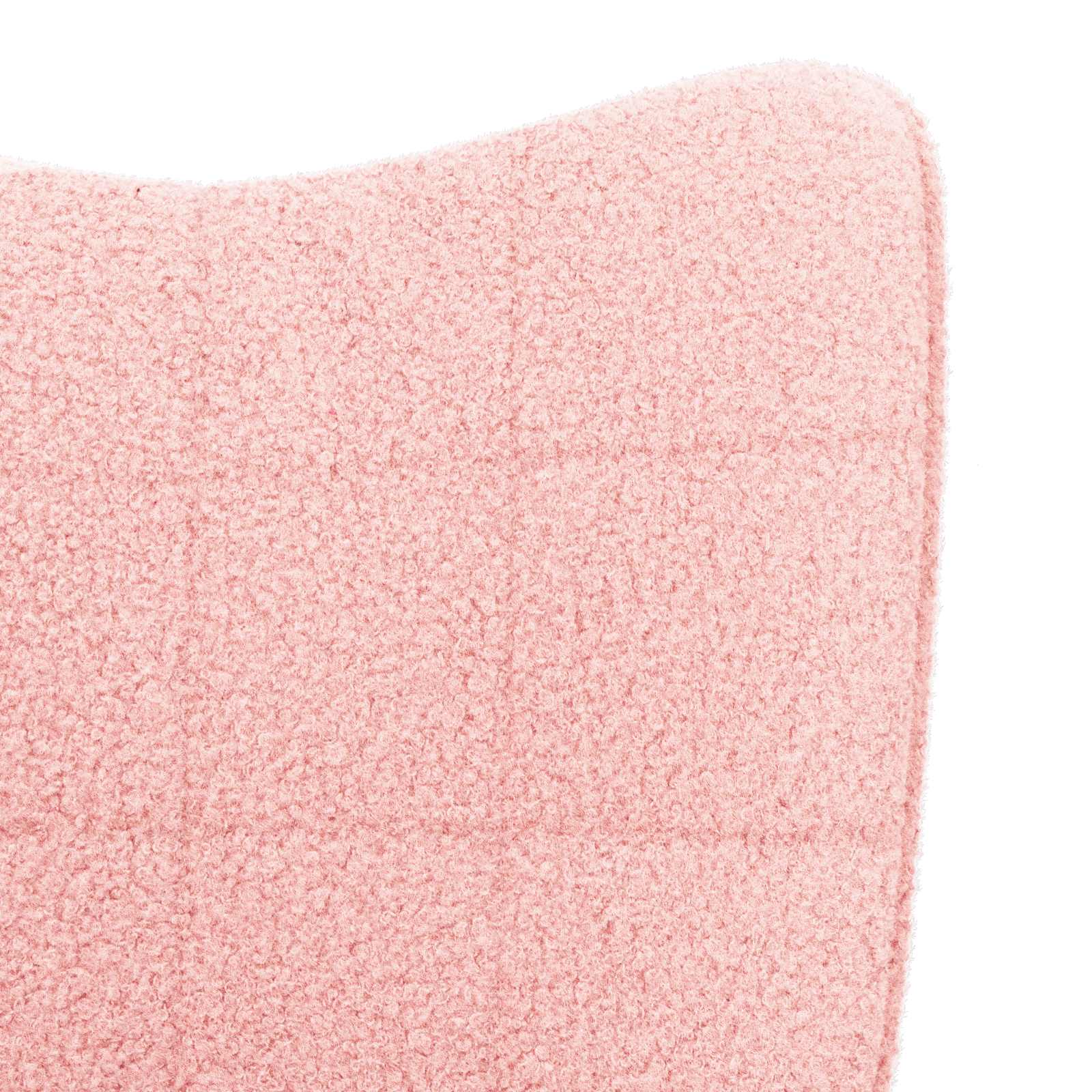 Schaukelstuhl Rosa Sherpa-Stoff
