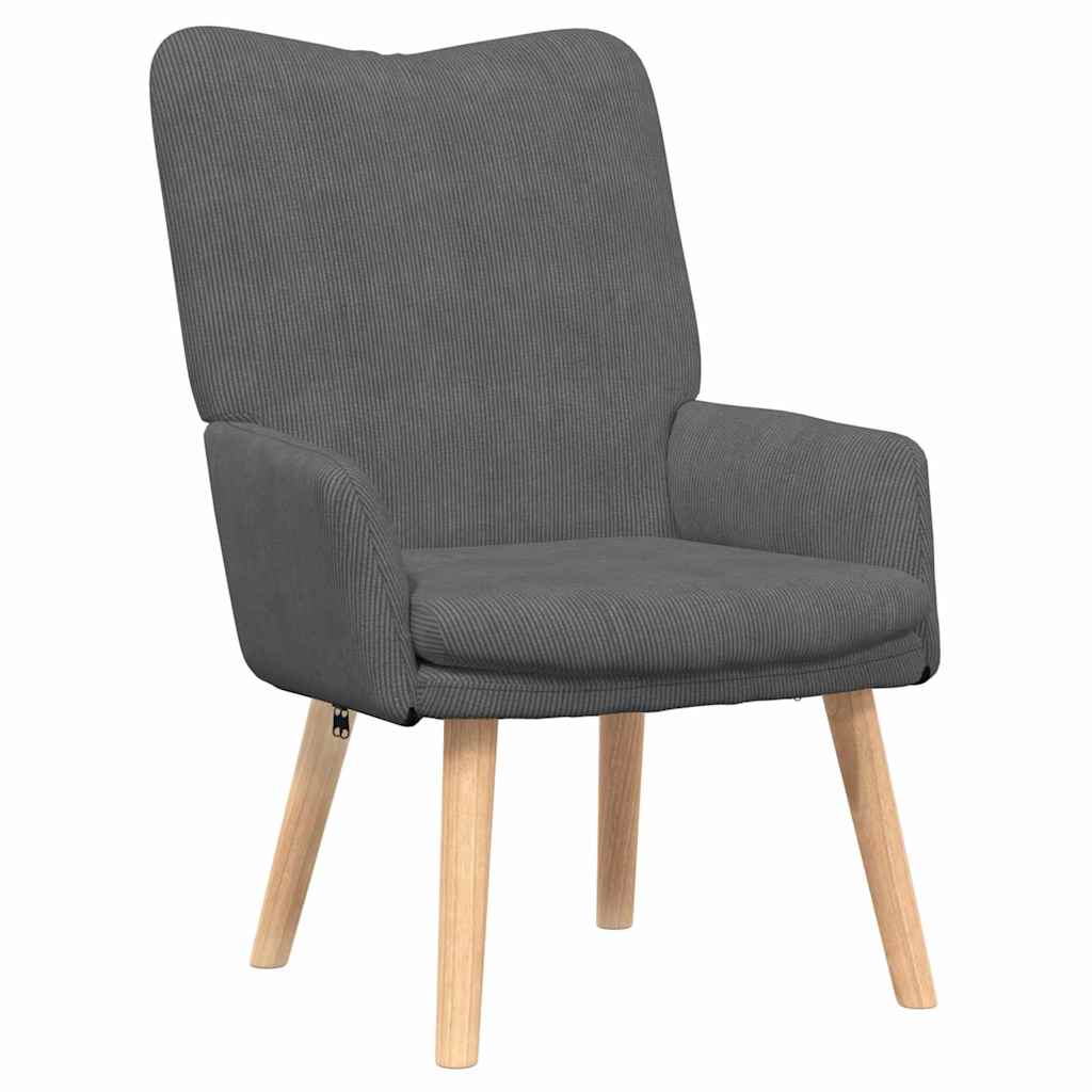 Sessel Dunkelgrau 63 x 67 x 94 cm Stoff
