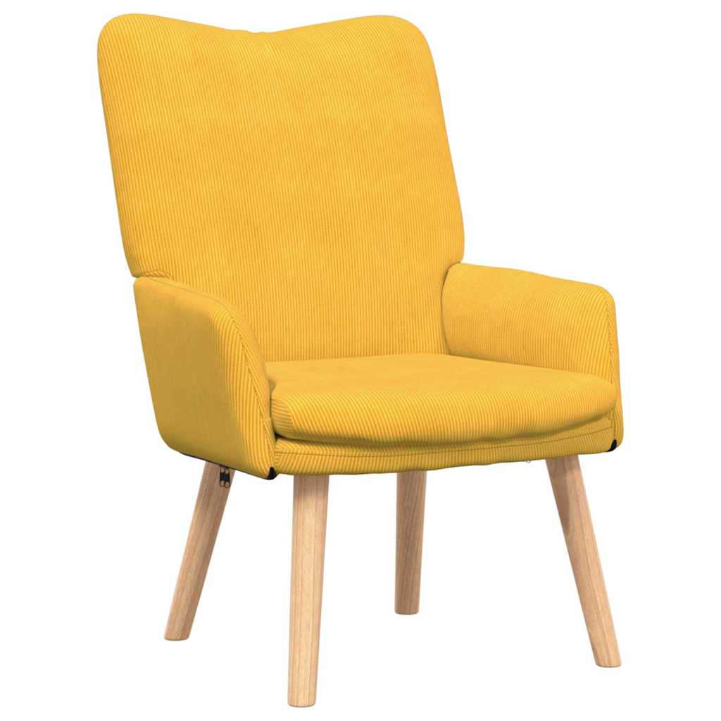 Sessel Helles Gelb 63 x 67 x 94 cm Stoff