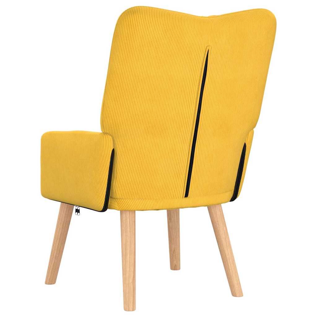 Sessel Helles Gelb 63 x 67 x 94 cm Stoff