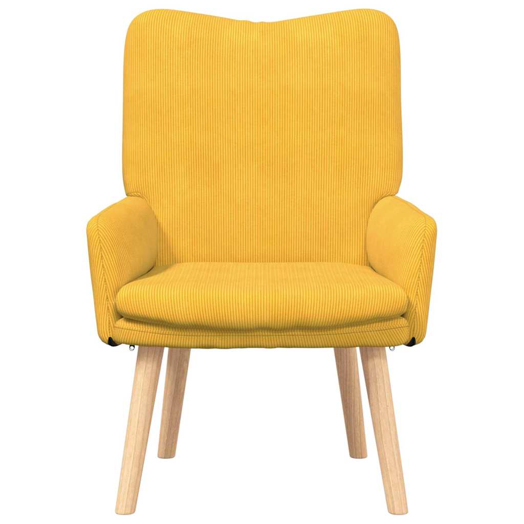 Sessel Helles Gelb 63 x 67 x 94 cm Stoff