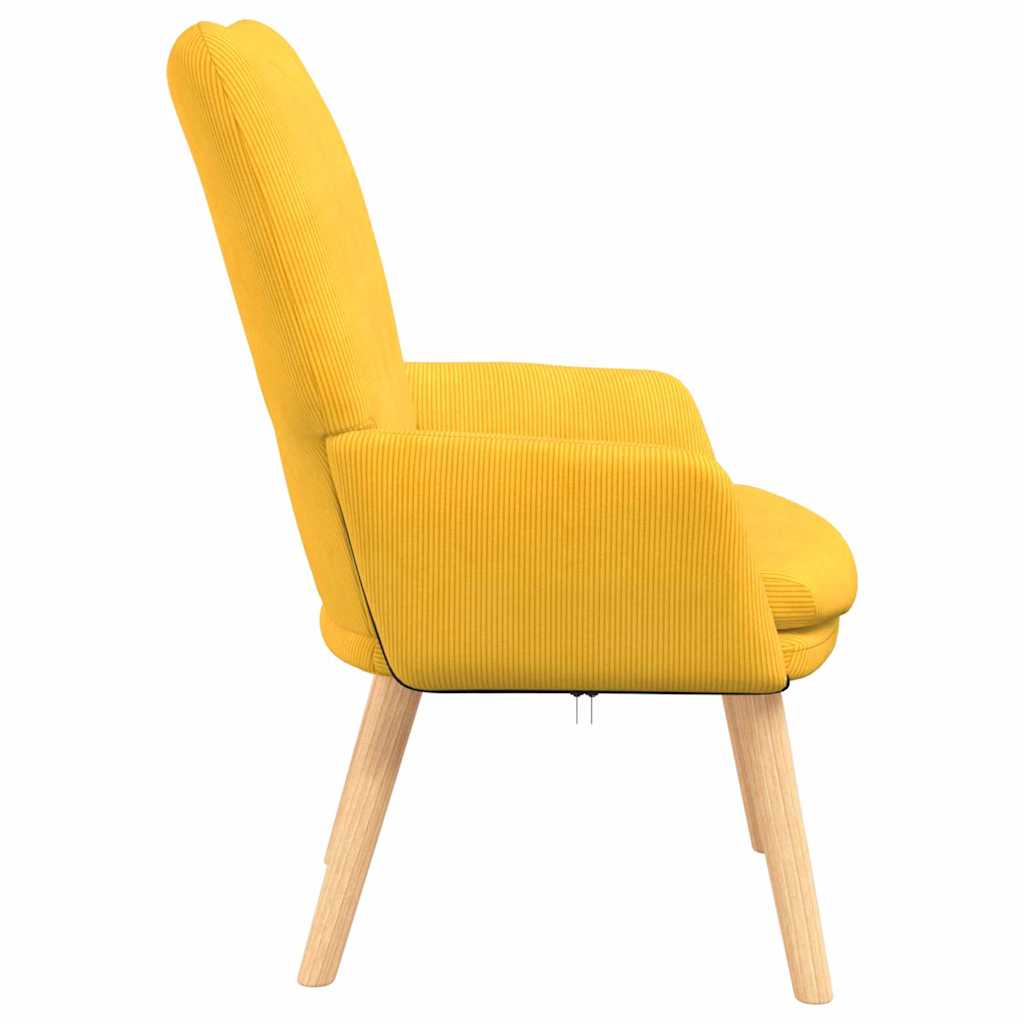 Sessel Helles Gelb 63 x 67 x 94 cm Stoff