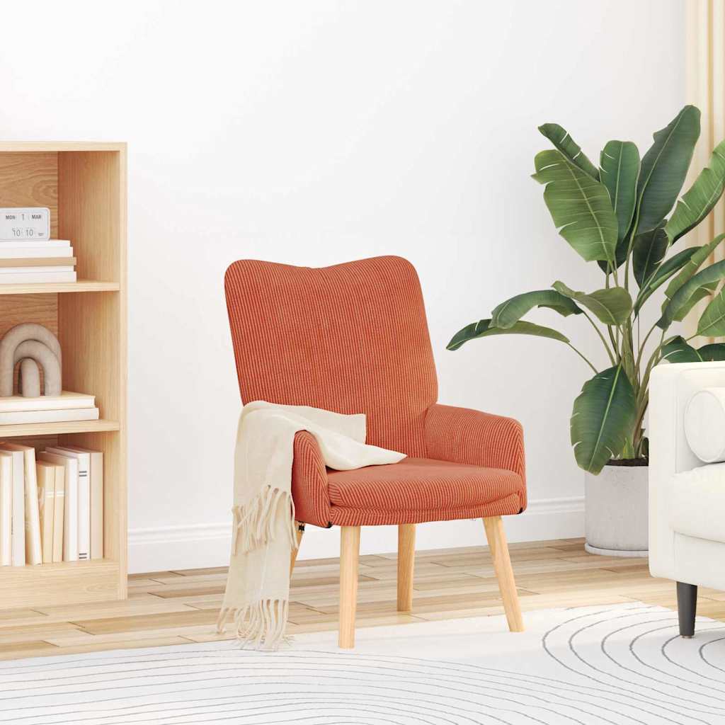 Sessel Rot-Orange 63 x 67 x 94 cm Stoff